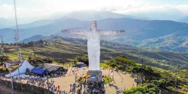 Cali: cierran monumento de Cristo Rey hasta fin de año por obras